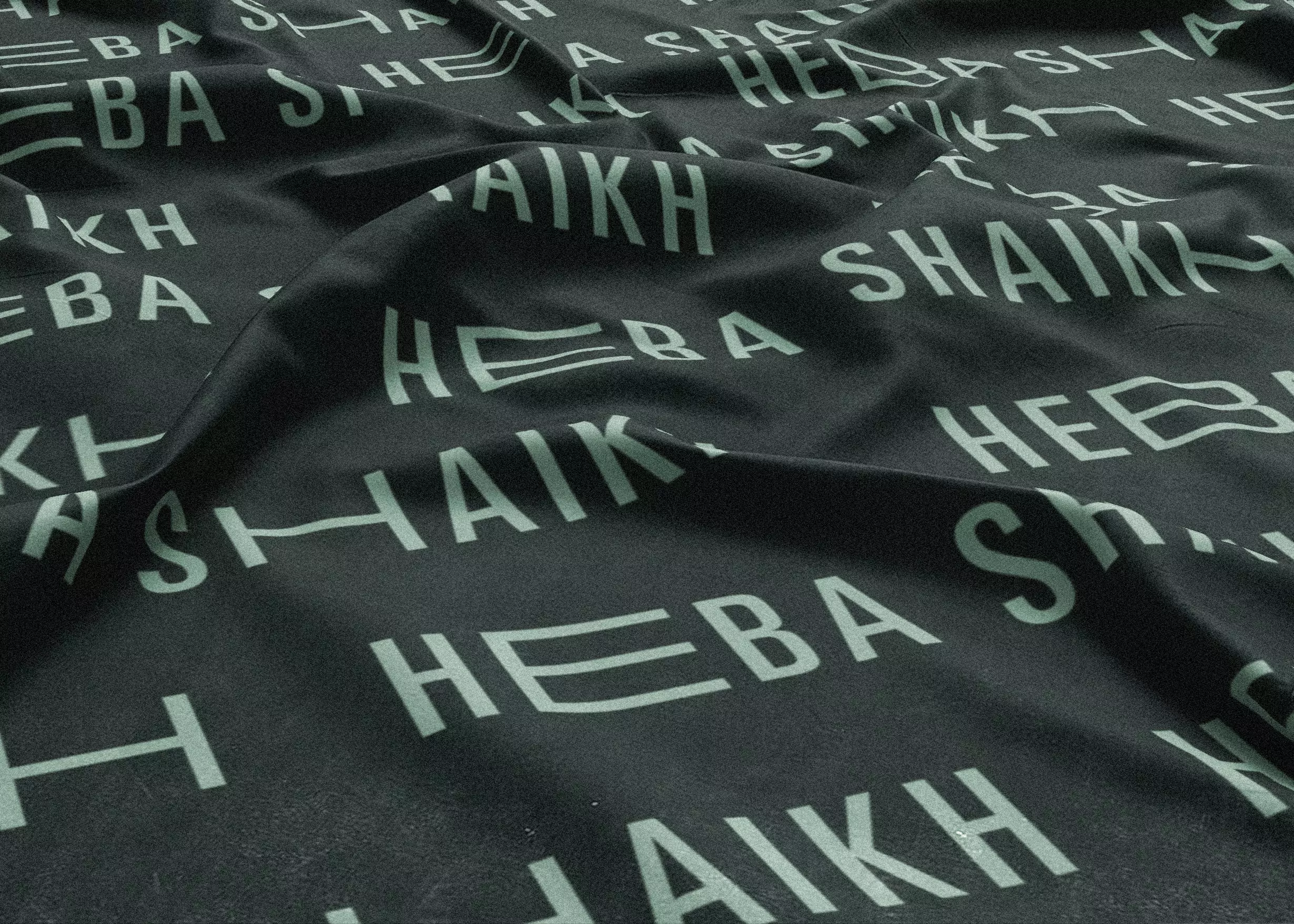 Heba Sheik Visual Identity - Flag Design