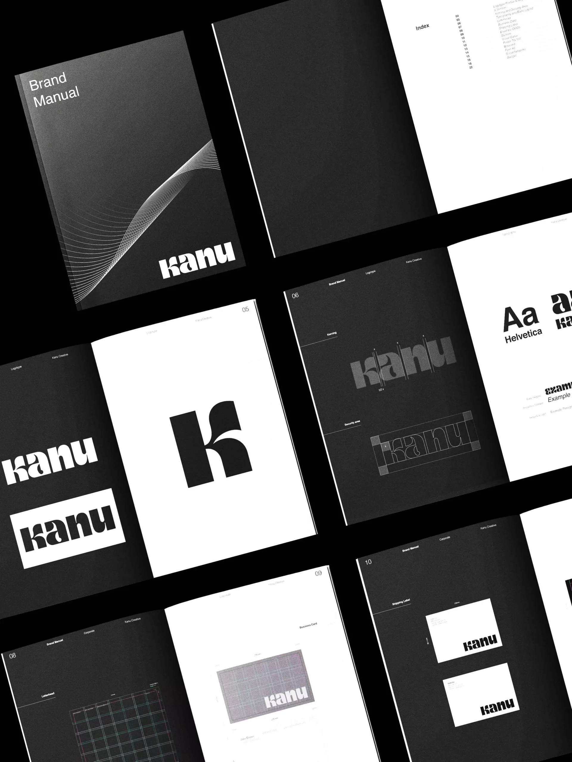 Kanu Branding - Brand Manual Design
