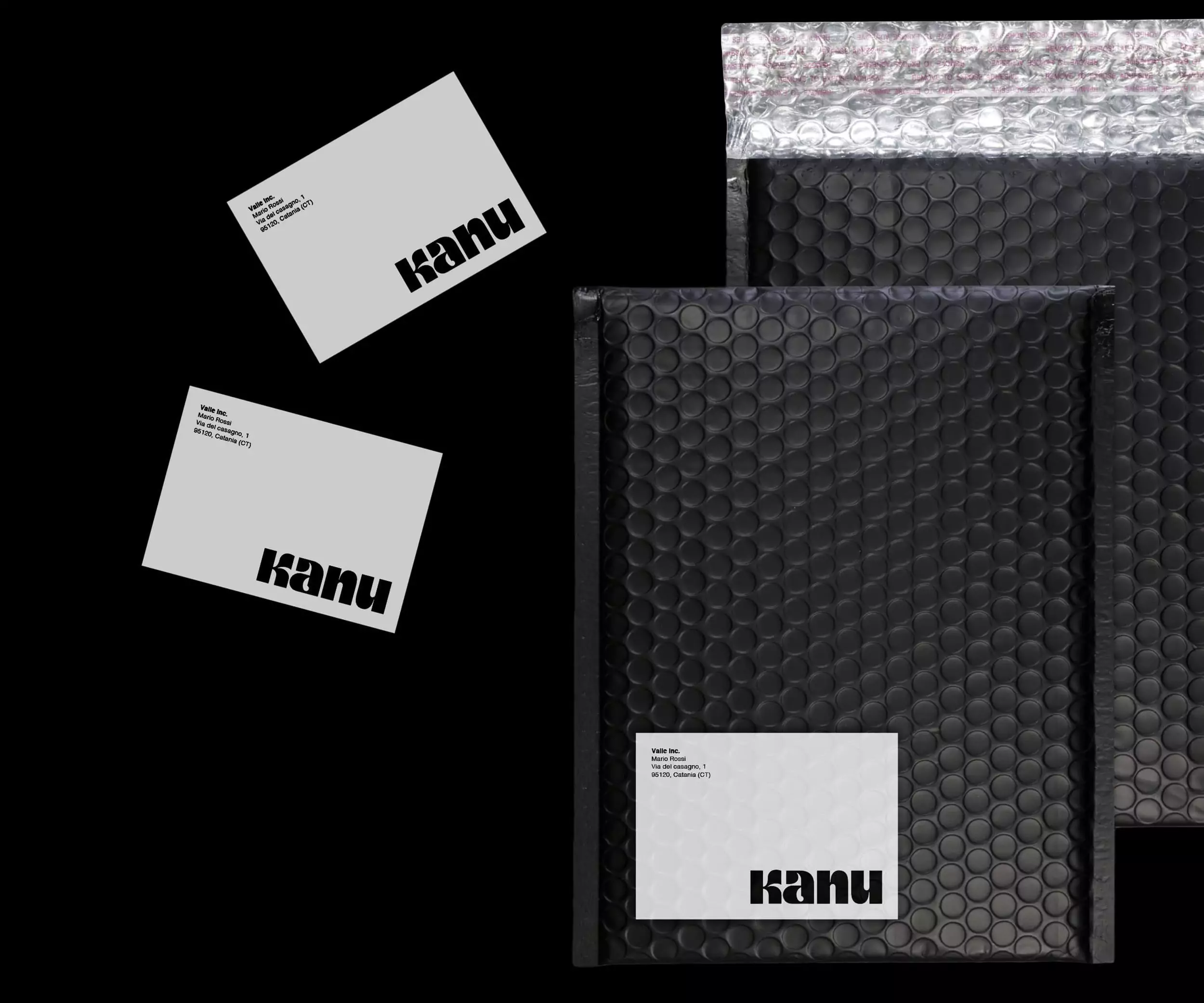 Kanu Branding - Bubble Envelope with Tags