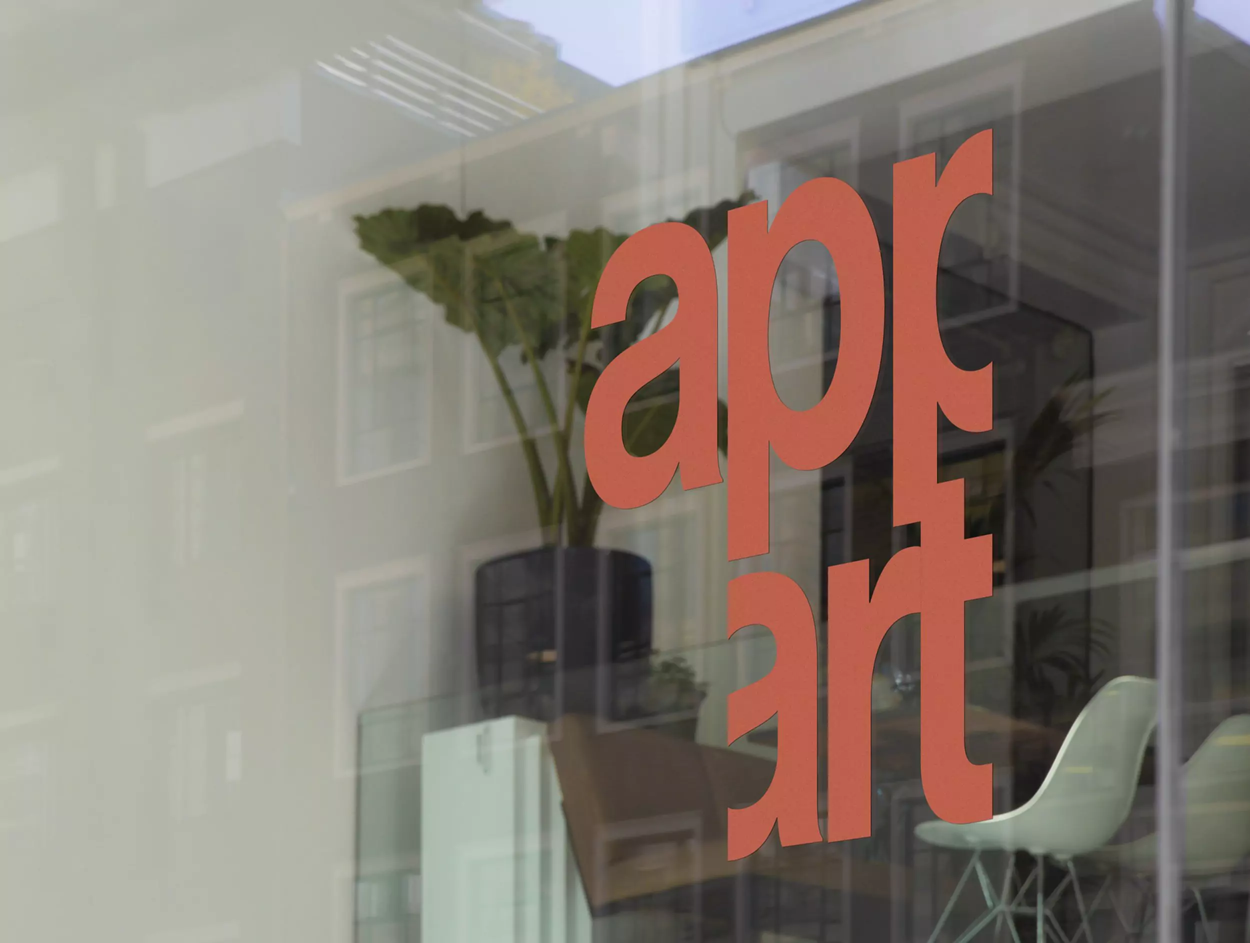 Appart Visual Identity - Front Store Design