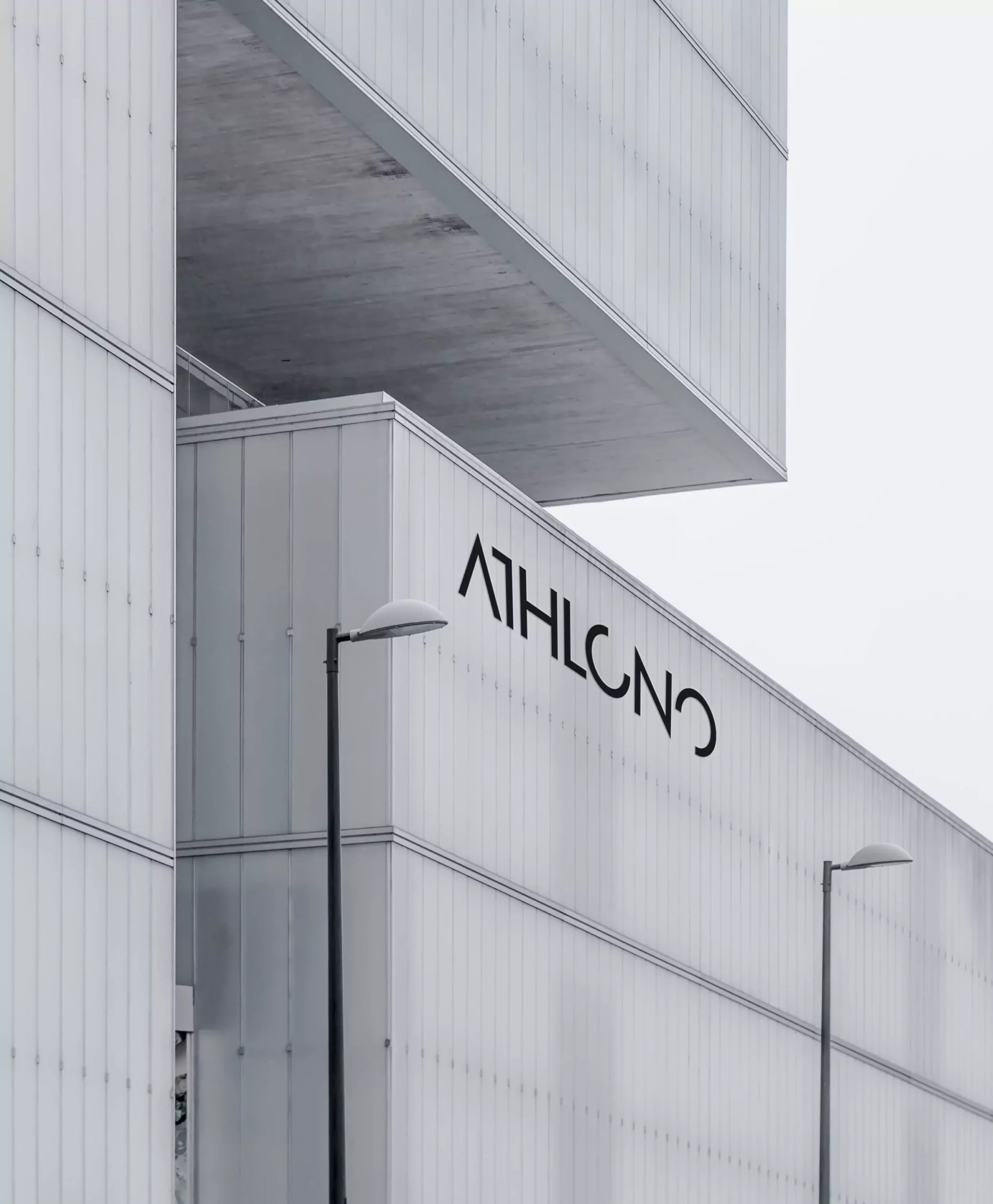 Athlono Brand Identity - Logotype Store Front