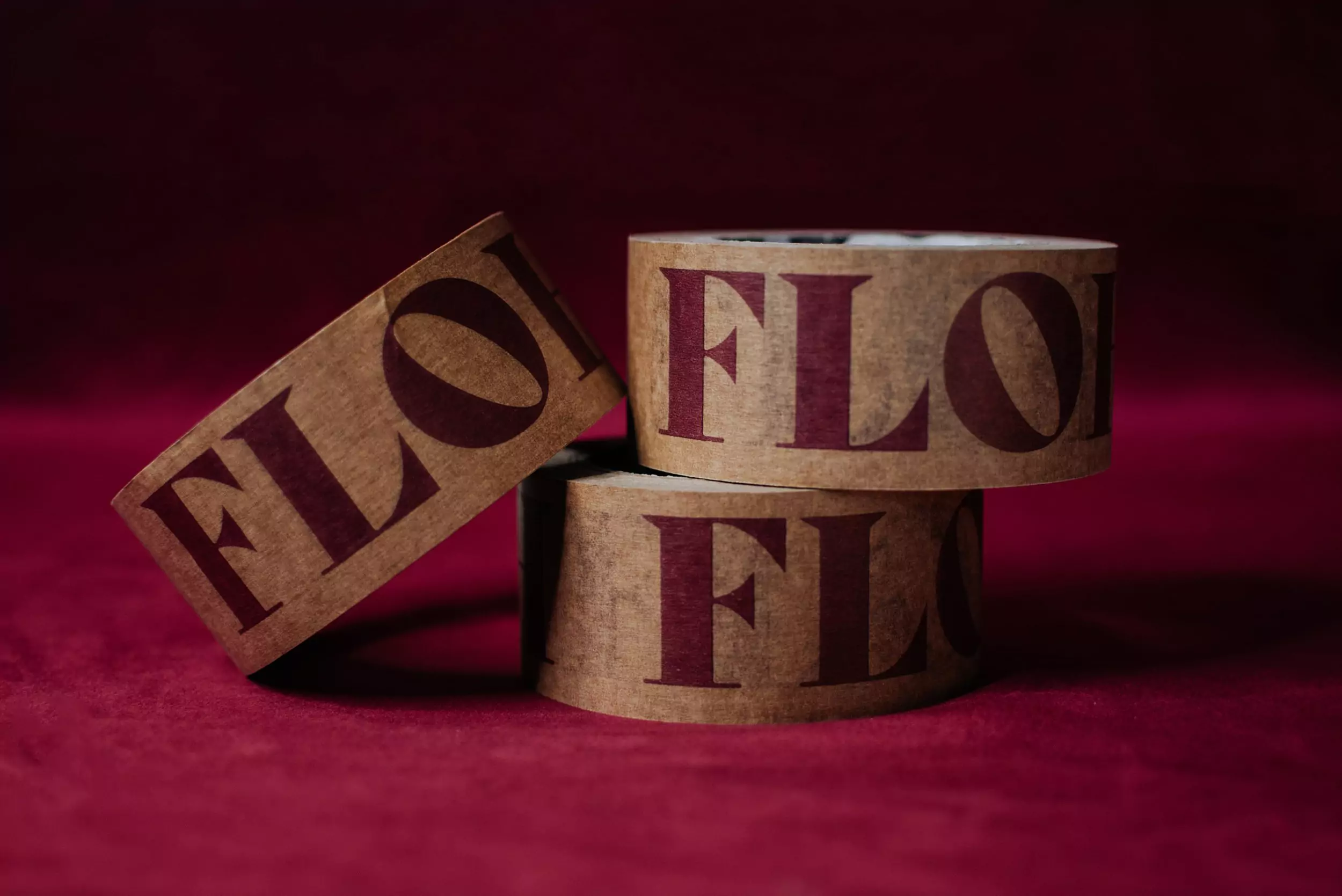 Floh Brand Identity - Scotch Tape Design