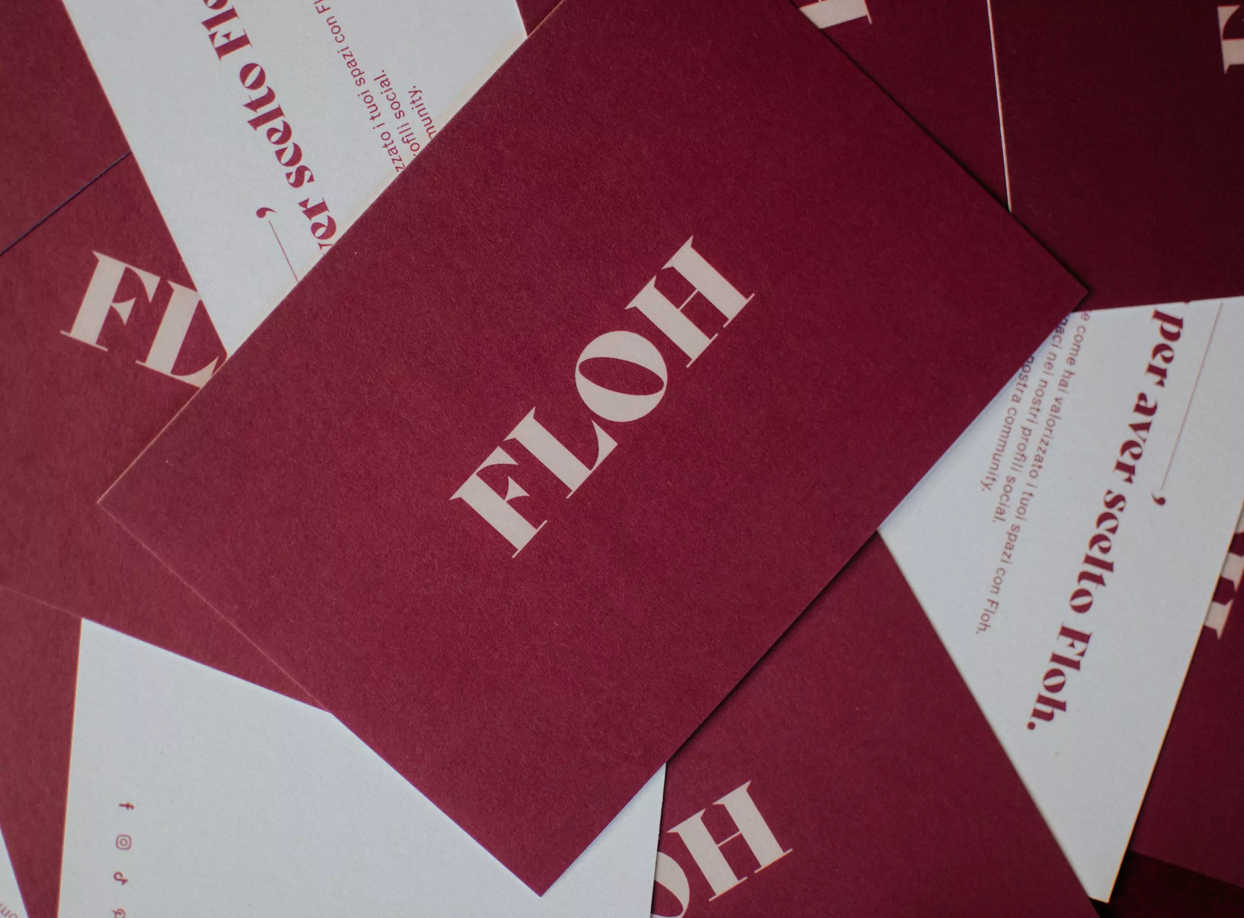 Floh Brand Identity - Greeting Cards Design