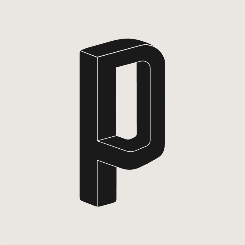 Impossible P Lettermark