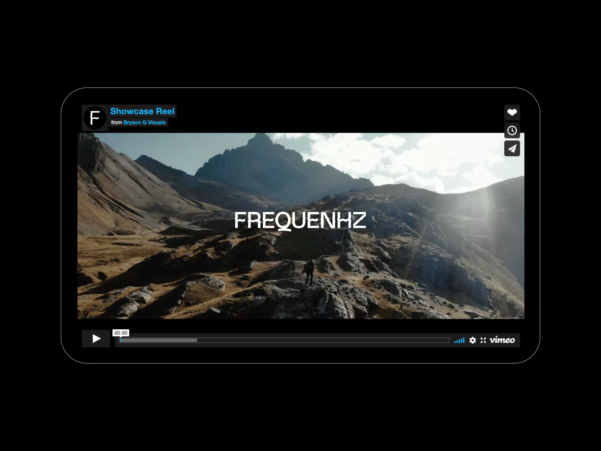 Visual Identity for Frequenhz - Vimeo Showreal
