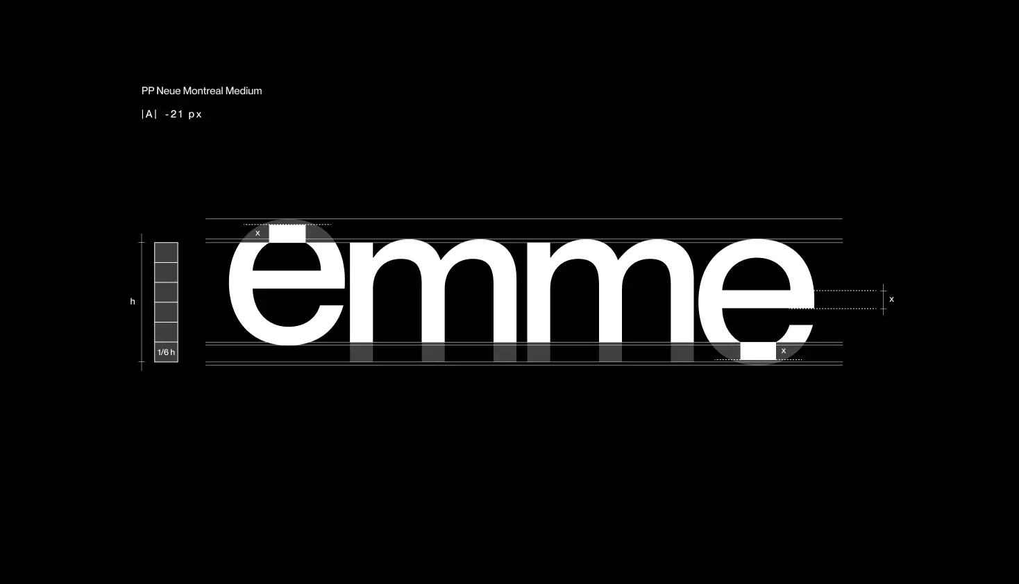 Visual Identity for Emme - Logotype Grids Design