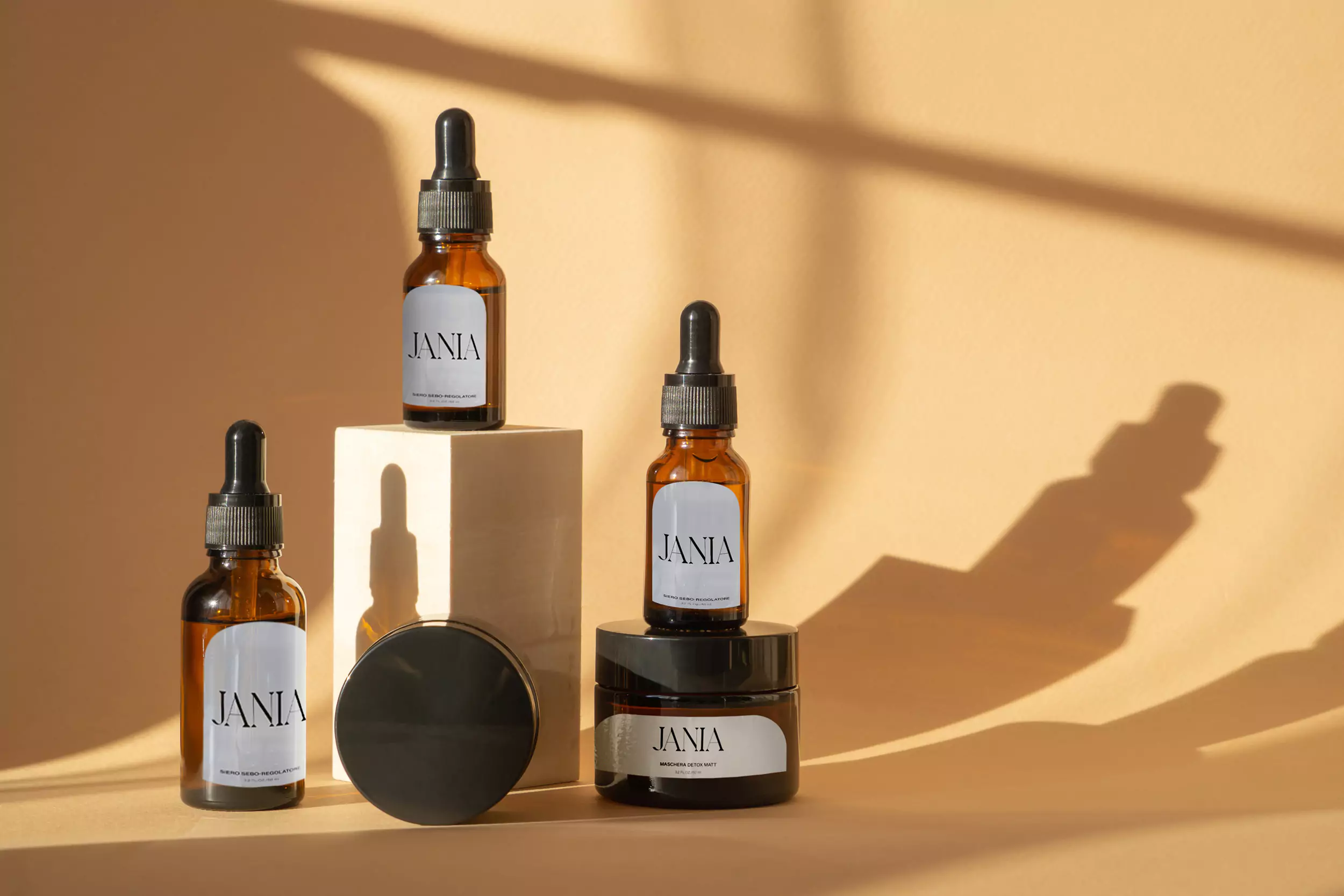 Brand Identity for Jania - Packaging Design Set