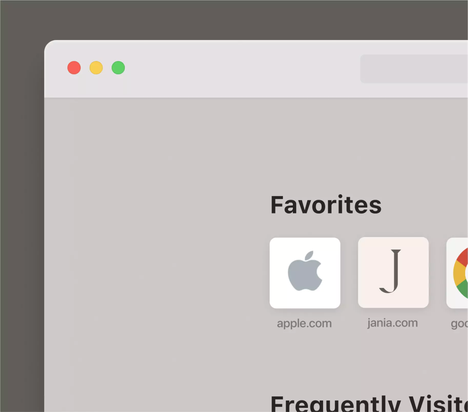 Brand Identity for Jania - Safari IOS Icon Design