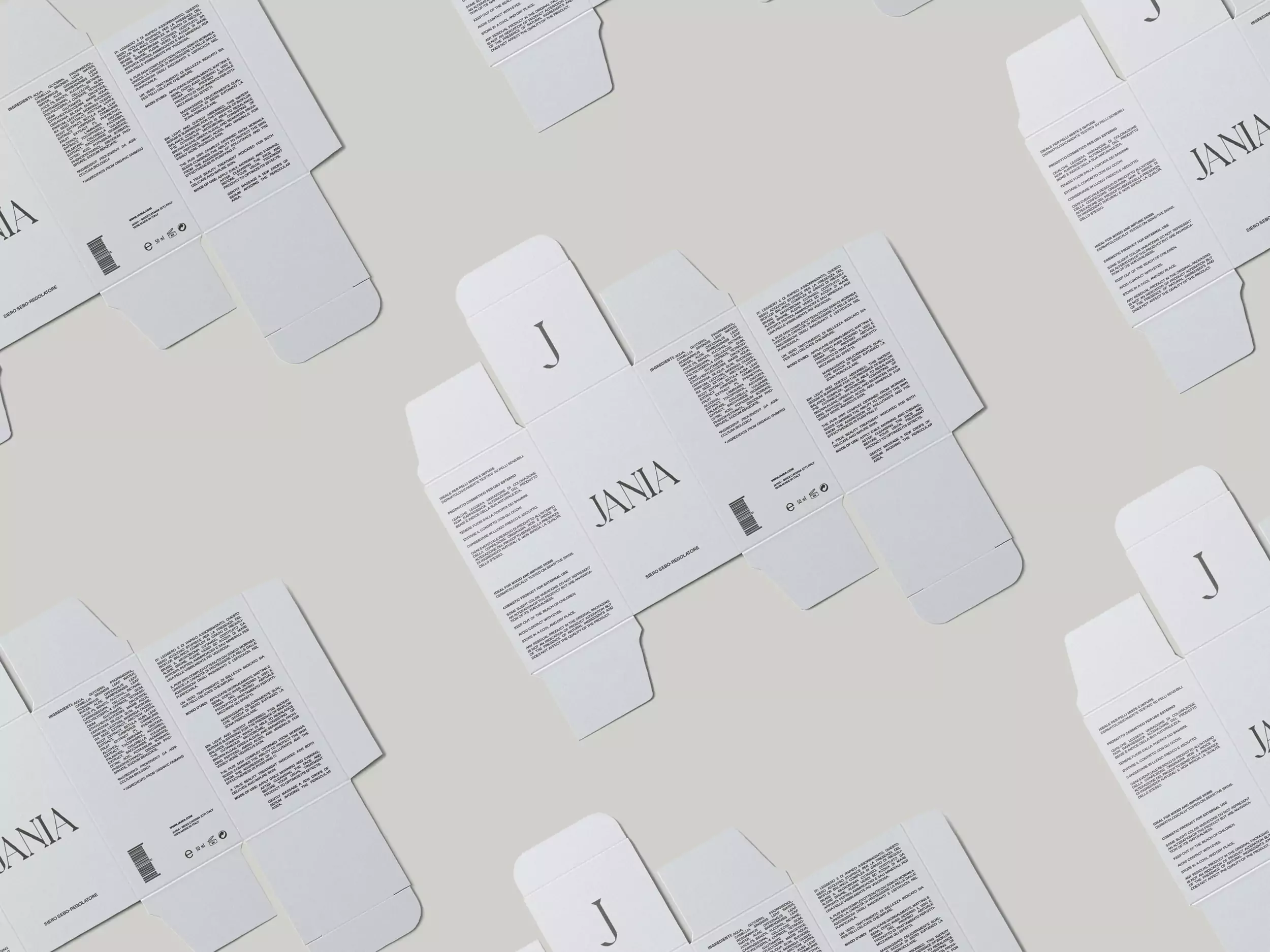 Brand Identity for Jania - Packaging Design