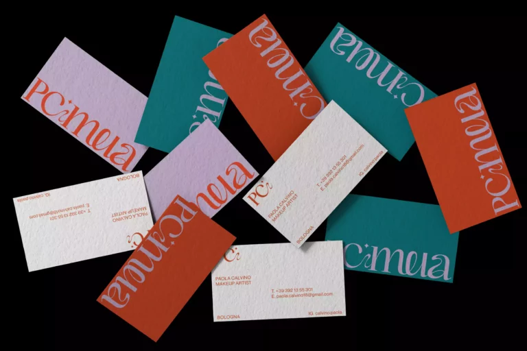 Visual Identity for PCMua - Business Card Designs